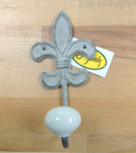 Hooks cast iron fleur - -, lys