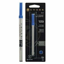 Cross Original Selectip Blue Gel Ink Rollerball Pen Refill Blue
