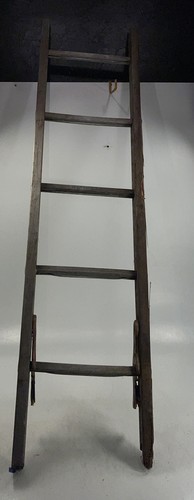 Vintage wood ladder long - vintage,