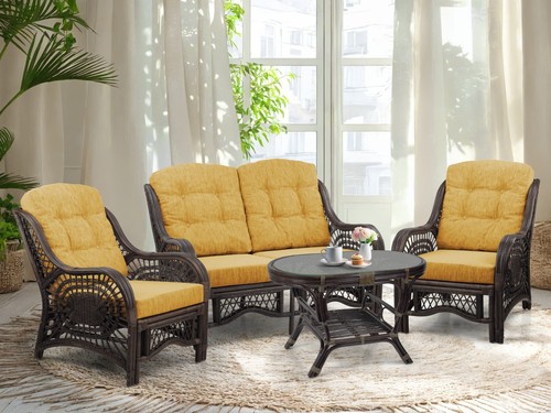 Malibu rattan living set - set, 2