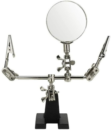 Helping hand tool - helping, magnifier