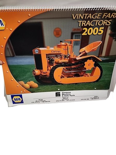 Farm tractor calendar 2005 - farm,