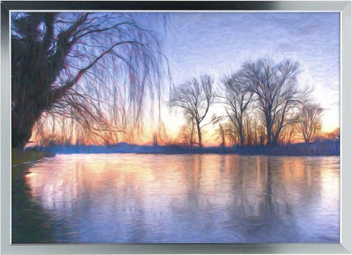 Framed print wicksteed park - of,