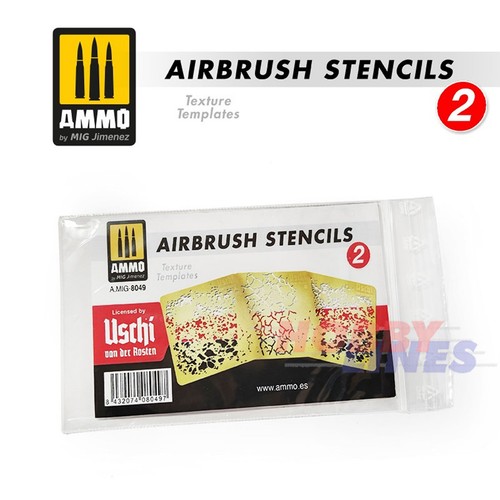 Ammo airbrush stencils - airbrush, #2