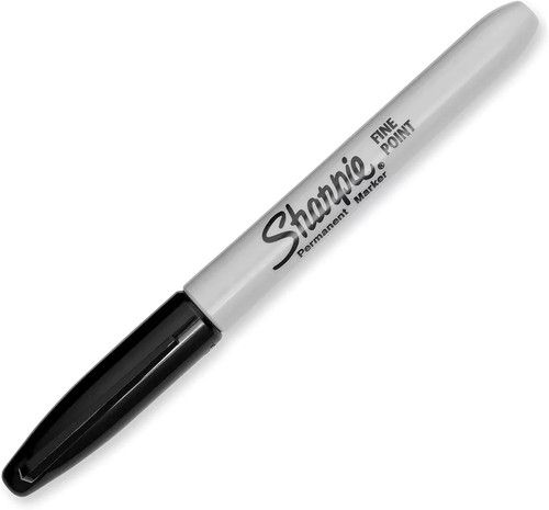 Black sharpie pens permanent - sharpie,