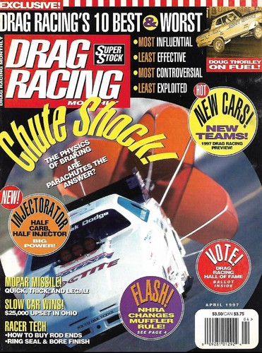 Drag racing monthly - drag, 1997