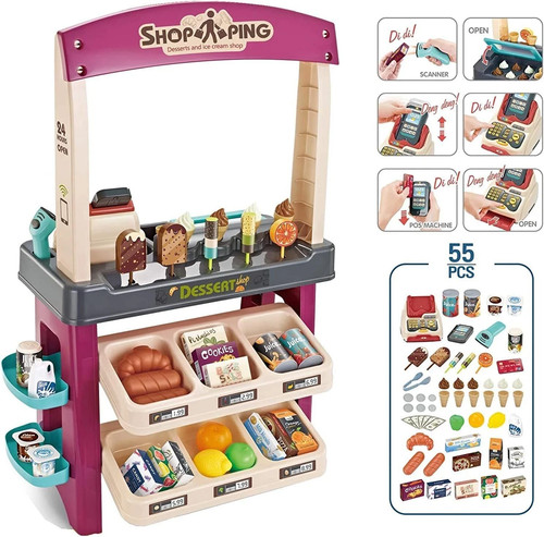 Kids ice cream - cream, set