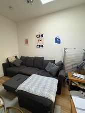 IKEA GRÖNLID 4 Seater Sofa Bed with under sofa storage. Really good condition. 