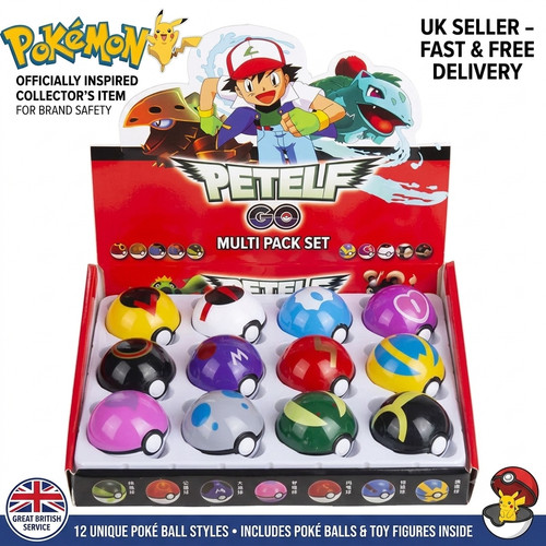 12pcs pokémon pokeball - pokeball, toy