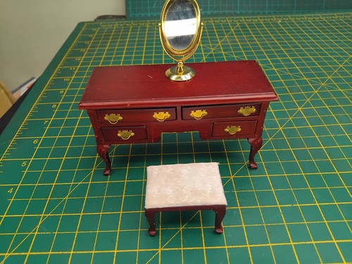 Dolls house dressing table - house,