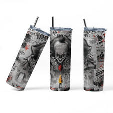 Pennywise Tumbler Horror Clown