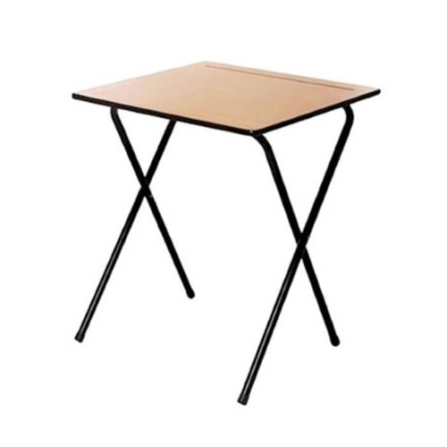 Folding exam desks wooden - folding,