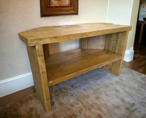 Rustic handmade corner - rustic, tv