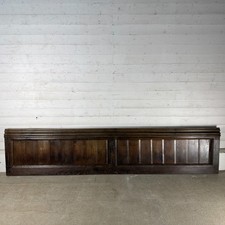 Antique oak pew - antique,
