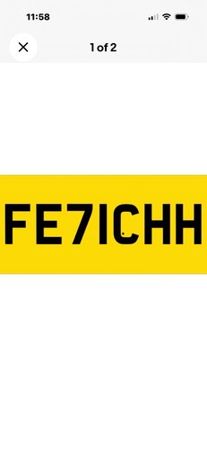 Private registration plate - private,