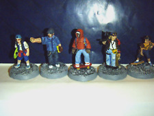 Monolith Designs, Skateboard  Mob, Chav's Mini 28mm, 5x figures.Metal,