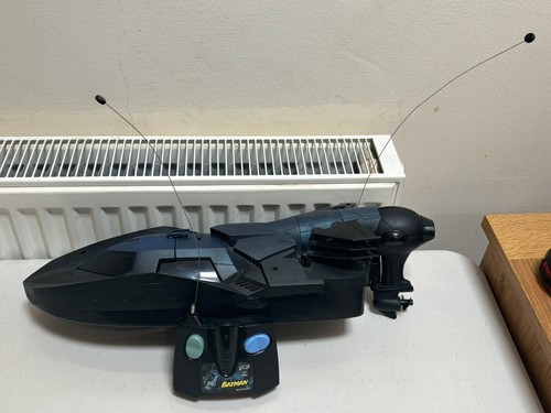 Tyco batboat batman radio - r/c,