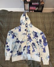 named collective blue camo zip