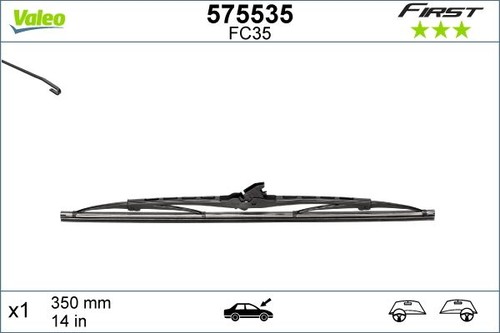 Valeo 575535 wiper - wiper, blade