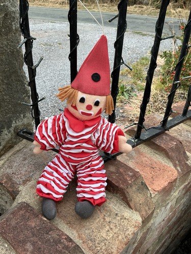 Vintage handmade clown - vintage,