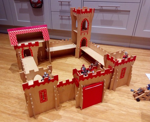 Elc plywood castle 77 x - elc,