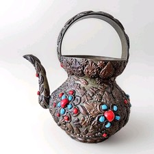 Antique Tibetan Vessel Coral