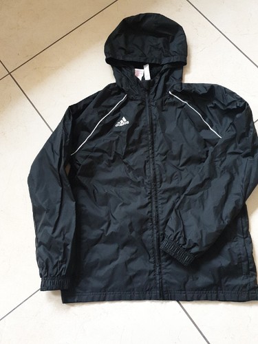 Black adidis coat age - black, 11