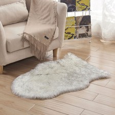 Large Soft Fluffy Faux Fur Sheepskin Rugs Warm Floor Carpet Sofa Shaggy Mat Deco
