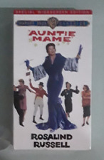 rosalind russell AUNTIE MAME VHS VIDEOTAPE NEW shrink tears corner dings not dvd