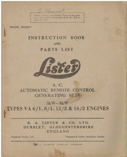 Lister 12 1 - lister, 8/1
