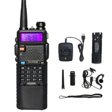 BAOFENG UV-5R VHF/UHF Dual Band Two Way Radios Walkie Talkie Transceiver UK