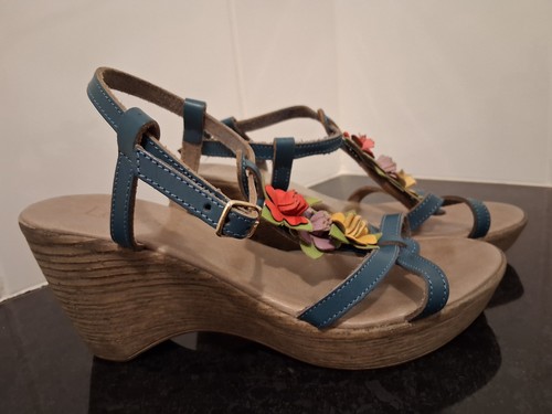 Ladies lotus wedge sandals - ladies,