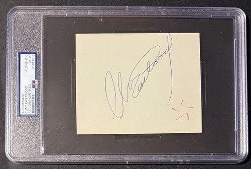 Clint eastwood signed album - eastwood,