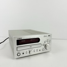 Yamaha CRX-M170 Natural Sound CD DAB Receiver Silver Hifi Tested Working