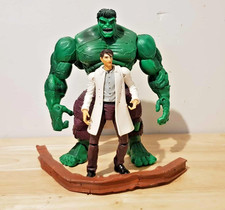 Toy Biz 2003 Hulk Classics Series 1 Savage Hulk w/ Bruce Banner Figures