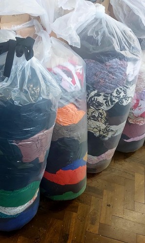 Fabric remnants offcuts 5kg - fabric,