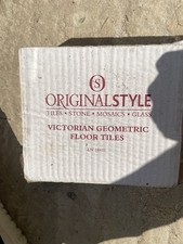 Victorian Red Rectangle Tiles 151x53x9mm Original Style pack of 15 