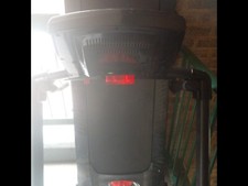 Black York indoor running machine 