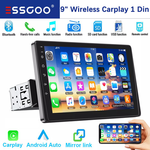 Wireless apple carplay - 9",