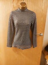 Women jumper black and silver by Red Herring size 10 UK 