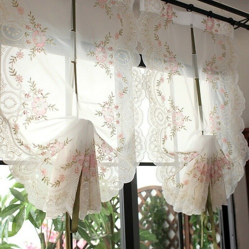 Balloon ribbon roman - balloon, curtains