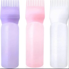 3pcs 120ml Hair  Comb Bottle