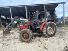 Case 4230 tractor with Quickie