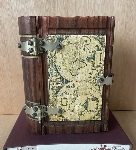 Decorative wooden book shape - decorative,