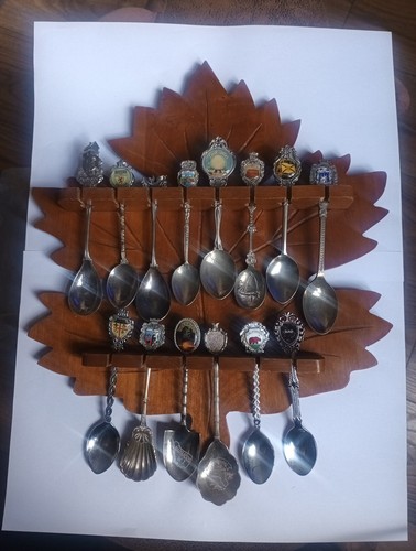 Vintage souvenir spoons on - souvenir, ,