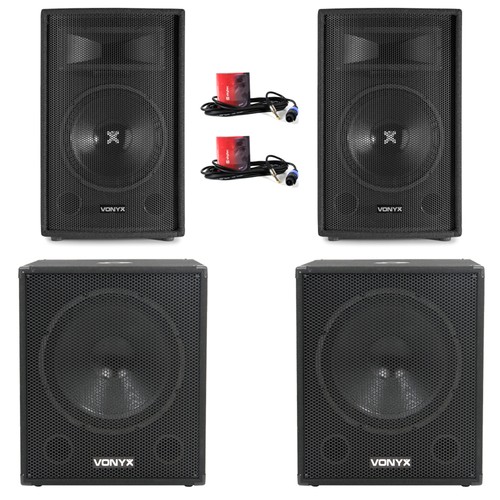 Vonyx passive dj speakers - vonyx,