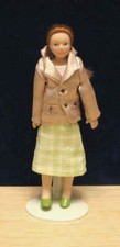 1/12, Dolls House Miniature Lady Jenny Doll people miniatures dolly Girl LGW