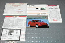 1992 Toyota Land Cruiser LandCruiser Owners Manual - SET