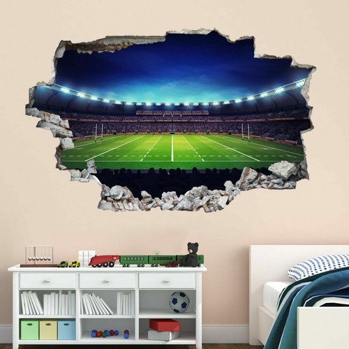 Rugby stadium wall art - stadium,