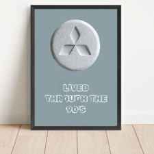 Rave Poster Old Skool A3